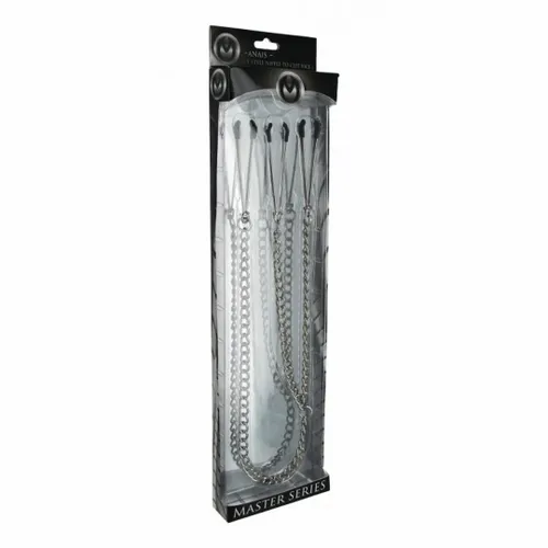 xr brands master series - zestaw zaciskow z łańcuszkiem i regulacją na Arena.pl