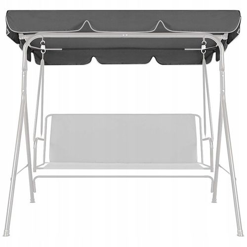 Daszek osłona do hustawki ogrodowej 112x166cm graf na Arena.pl