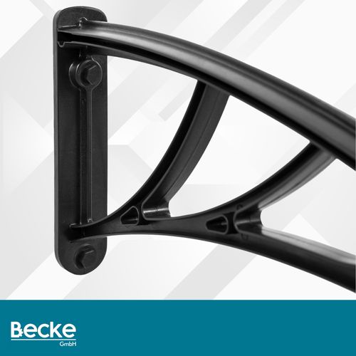 Daszek nad drzwi zadaszenie 200x100 cm szary na Arena.pl