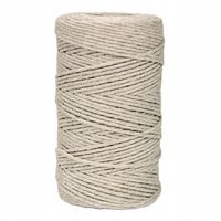 SZNUREK bawełniany szary 2mm 100g 70m