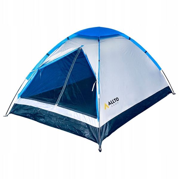 DUŻY NAMIOT DWUOSOBOWY na 2-3 osoby ALLTO CAMP z moskitierą, lekki, 2500mm zdjęcie 9