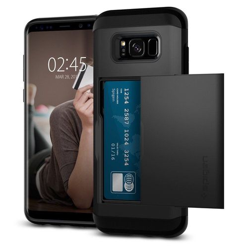SPIGEN SLIM ARMOR CS GALAXY S8+ PLUS BLACK na Arena.pl