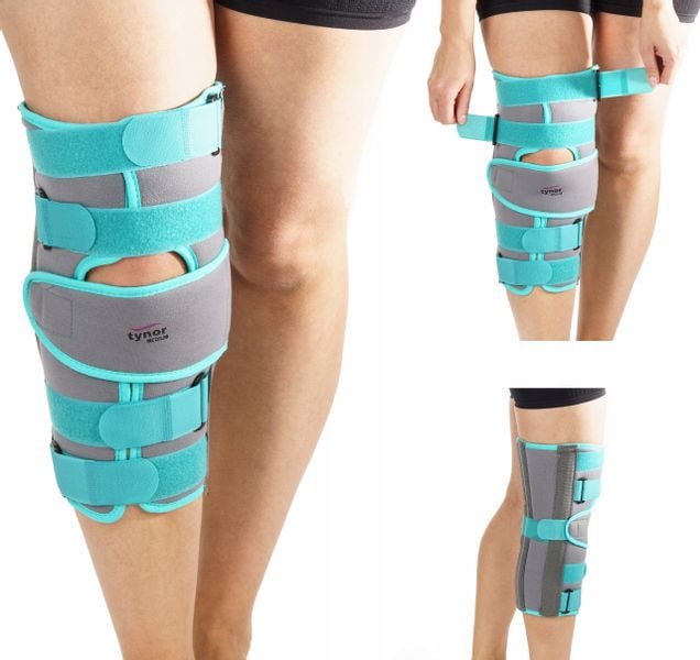 USZTYWNIACZ NA KOLANA STABILIZATOR ORTEZA 35,5 CM zdjęcie 1