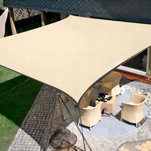 Tarp turystyczny wodoodporny 3x3M Markiza Anty-UV Ogród przydomowy Patio na Arena.pl