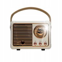 Głośnik Retro Bluetooth Funkcja głośnomówiąca PRZENOŚNY BEZPRZEWODOWY MINI