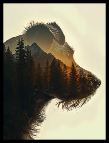 Plakat 30x40cm Psi Duch Lasu na Arena.pl