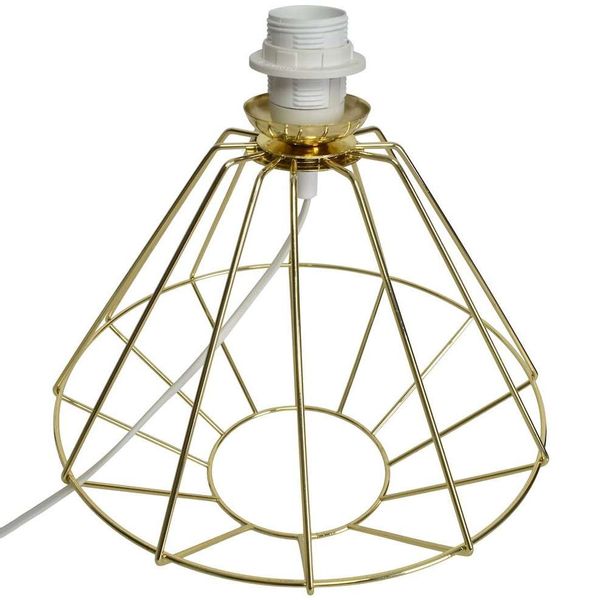 Stojąca LAMPKA industrialna LUPO MLP6272 Milagro metalowa LAMPA stołowa klatka na biurko czarna zdjęcie 3