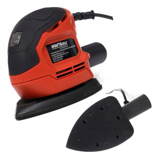 SZLIFIERKA MIMOŚRODOWA WIELOFUNKCYJNA POLERKA DELTA DO GIPSU DREWNA 900W na Arena.pl