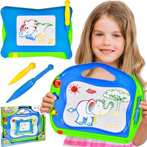 ZNIKOPIS TABLICA MAGNETYCZNA KOLOROWA DO MALOWANIA ZNIKOPIS STEMPELKI na Arena.pl