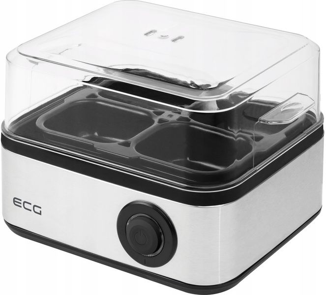 Jajowar ECG UV 5080 srebrny/szary 8 jajek gotowane, 4 jajka sadzone zdjęcie 10