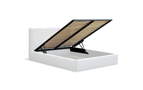 Miodowe łóżko tapicerowane GOBI / R41 180x200 cm na Arena.pl