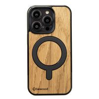 Drewniane Etui Bewood do iPhone 15 Pro DĄB z MagSafe