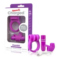 the screaming o charged combo kit #1 purple - zestaw akcesoriow w