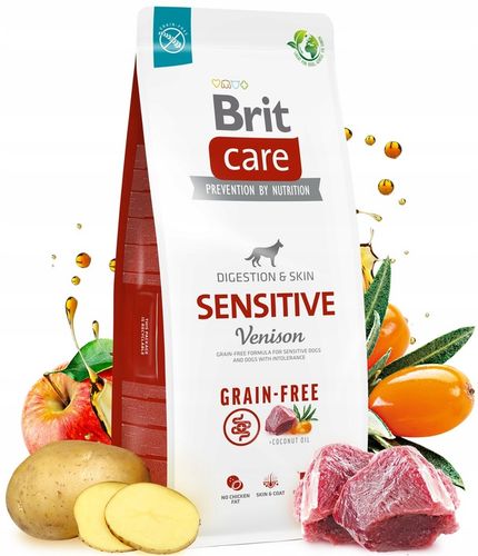 BRIT CARE Grain-free Sensitive Venison 12kg na Arena.pl