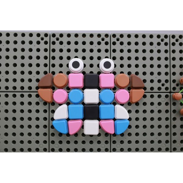 MASTERKIDZ Geometryczne Elementy Tablic 256 szt zdjęcie 11