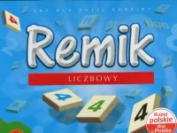 Remik liczbowy - świetna gra towarzyska rozrywka dla dzieci i całej rodziny