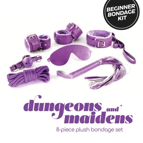 crushious dungeons & maidens bdsm kit purple na Arena.pl