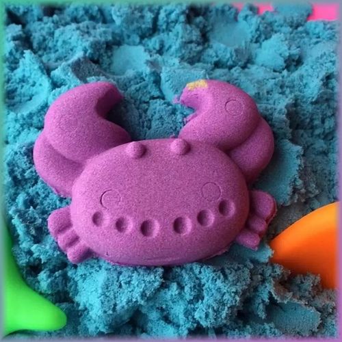 PIASEK KINETYCZNY 3kg + FOREMKI BASEN PIASKOWNICA MAGICZNY ZESTAW AKCESORIA na Arena.pl