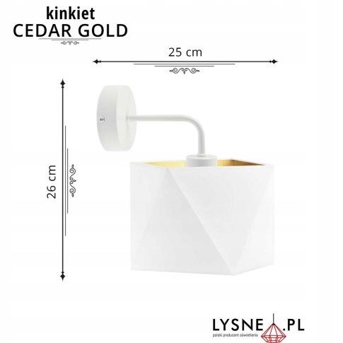 Kinkiet CEDAR GOLD na Arena.pl
