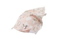 Jamiks LINNEA chustka z daszkiem beżowe lilie SILVERPLUS 40-42