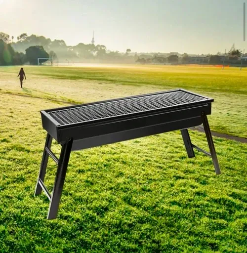 Grill węglowy BBQ 60 x 22 cm zdjęcie 4