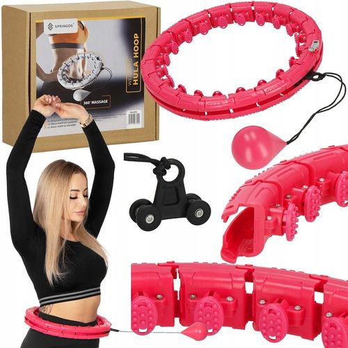 HULA HOP ODCHUDZAJACE OBCIĄŻENIE WYPUSTKI MODUŁOWY MASAŻER + OBCIĄŻNIK na Arena.pl
