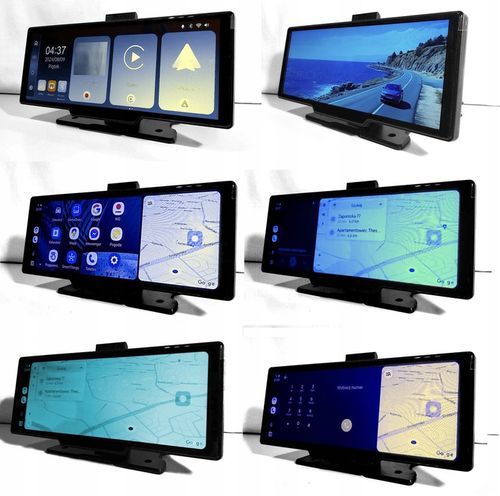Stacja Ekran Monitor Nawigacja Rejestrator 4K Kamera Android Auto CarPlay na Arena.pl