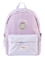 Plecak szkolny Pusheen, regulowane ramiączka, zapinany na zamek, z uchwytem