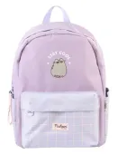 Plecak szkolny Pusheen, regulowane ramiączka, zapinany na zamek, z uchwytem