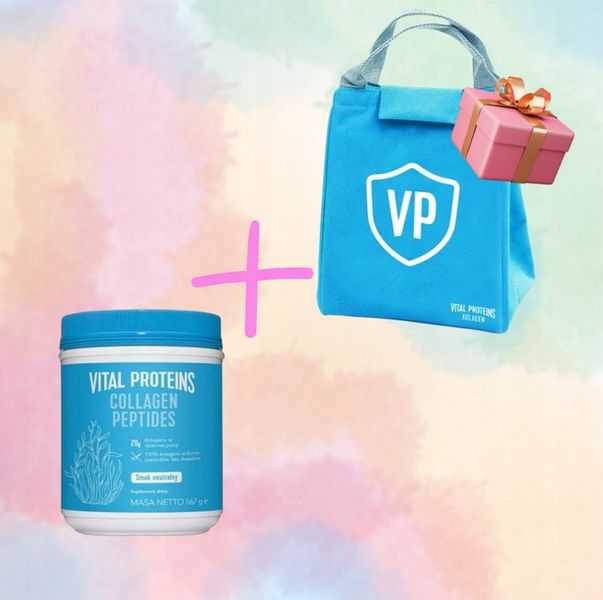 VITAL PROTEINS COLLAGEN PEPTIDES 567 g + GRATIS TORBA zdjęcie 1