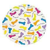 Talerzyki Papierowe Z Peniskami 6 Sztuk