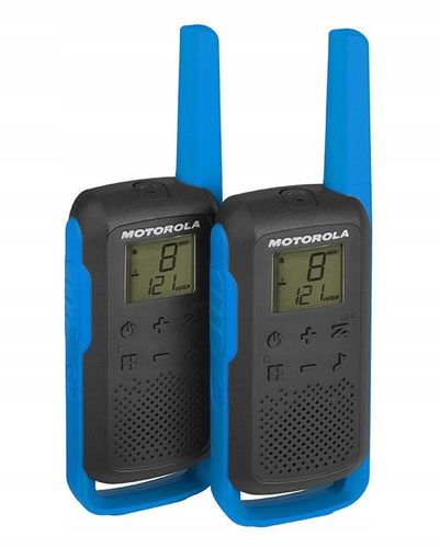 MOTOROLA T62 KRÓTKOFALÓWKI 4szt 8km WALKIE TALKIE na Arena.pl