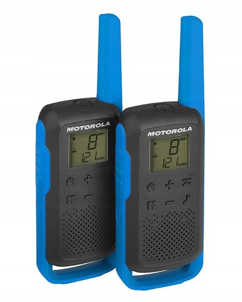 MOTOROLA T62 KRÓTKOFALÓWKI 4szt 8km WALKIE TALKIE zdjęcie 5