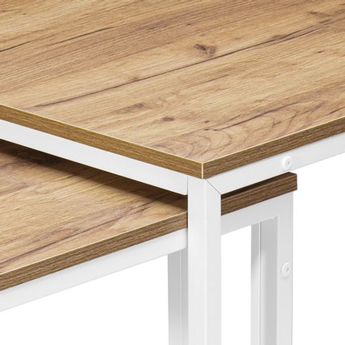 Stoliki kawowe loft Praven Craft Biały na Arena.pl