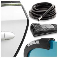 USZCZELKA DRZWI GUMOWA ZBROJONA UNIWERSALNA OSŁONA KRAWĘDZI KRAWĘDZIOWA 5m