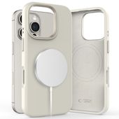 tech-protect silicone pure magsafe iphone 16 pro cosmic latte