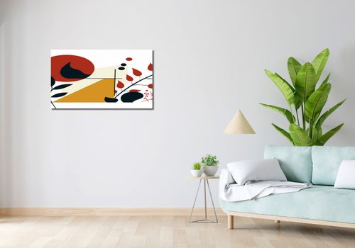 Obraz 90x50cm Kolaż Roślin na Arena.pl