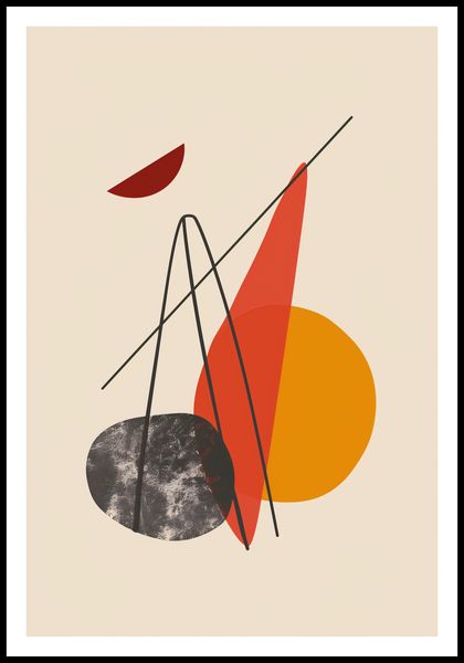 Plakat 61x90,5cm Harmonijna Forma zdjęcie 3