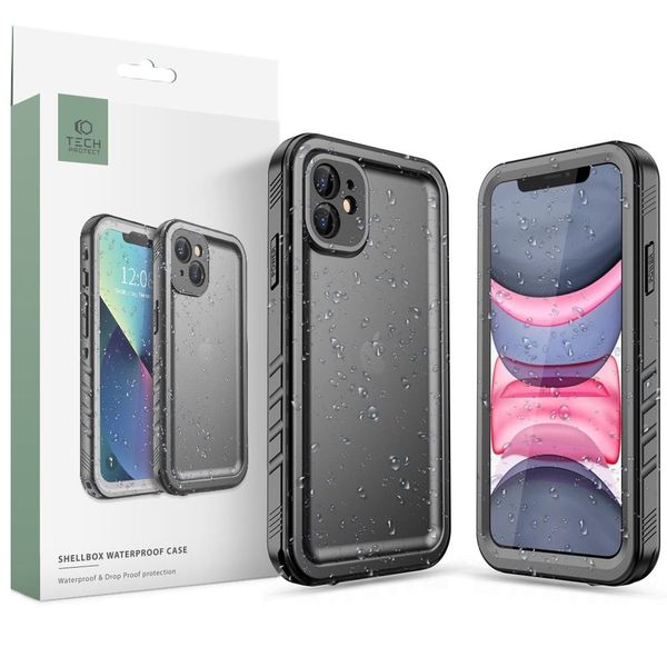 TECH-PROTECT SHELLBOX IP68 IPHONE 11 BLACK zdjęcie 1