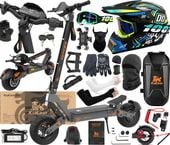 KuKirin G4 Składany 2000W 60V 20Ah 70km/h 75KM Opony 11-calowe +10 Prezent