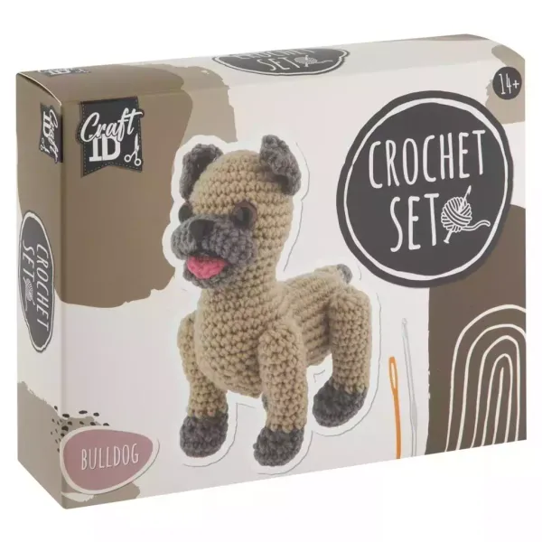 Buldog na szydełku zdjęcie 1