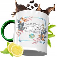 Kubek Zielony Dla Cioci Idealny Prezent