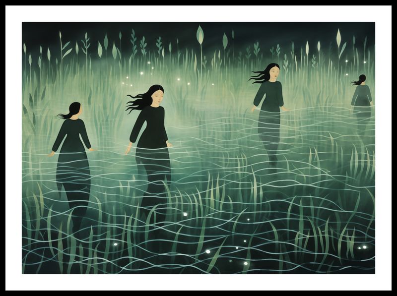 Plakat 70x50cm Pośród Ciszy zdjęcie 3