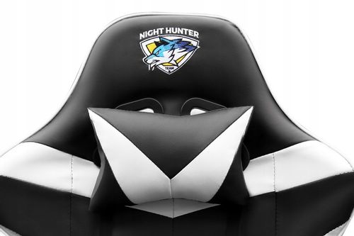 Fotel GAMINGOWY komputerowy OBROTOWY biurowy krzesło gracza + MASAŻ PLECÓW! na Arena.pl