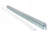 Oprawa hermetyczna LED 120cm + świetlówka IP65 lampa garażowa