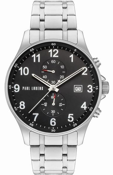 zegarek męski paul lorens pl20002b-1c1 + box zdjęcie 1