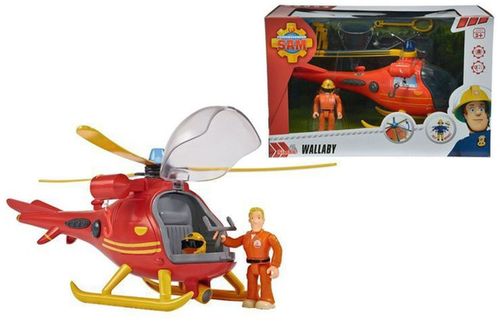 Simba Strażak Sam Helikopter Wallaby + figurka na Arena.pl
