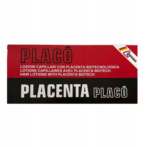 Ampułki do włosów PLACENTA PLACO na porost przeciw wypadaniu włosów na Arena.pl
