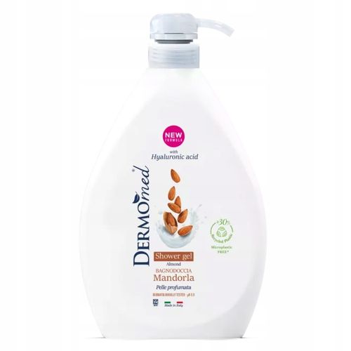 Dermomed Zestaw - 3X Żel Pod Prysznic 1000 Ml - Migdał, Irys, Lime na Arena.pl