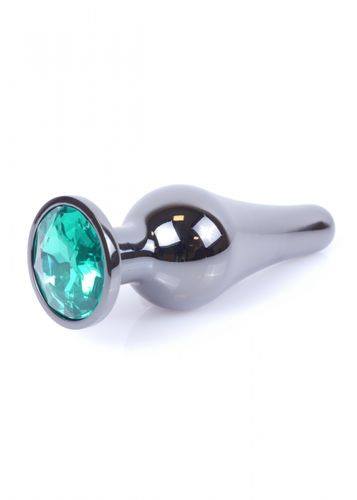 Plug Jewellery Dark Silver BUTT PLUG  Green na Arena.pl